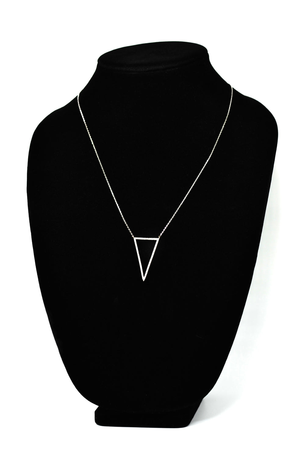 TRIANGLE DELTA NECKLACE